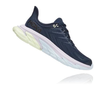 Hoka One One Clifton Edge Mulher - Tenis Corrida Estrada Roxo | PT-cd4UBfR